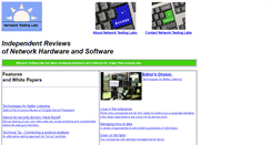 Desktop Screenshot of networktestinglabs.com