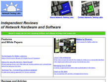 Tablet Screenshot of networktestinglabs.com